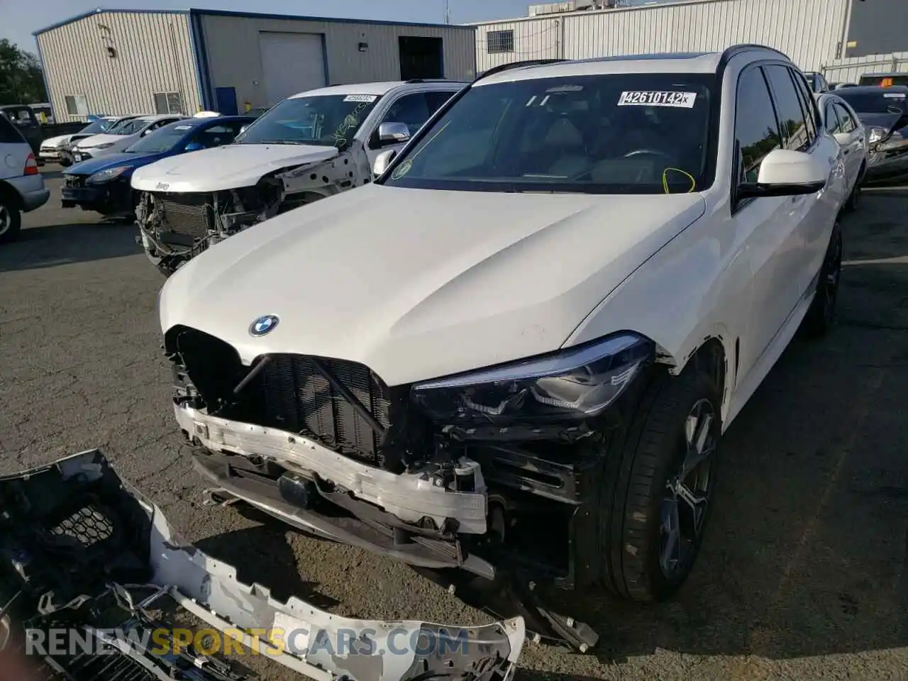 2 Photograph of a damaged car 5UXCR6C59KLL39627 BMW X5 2019