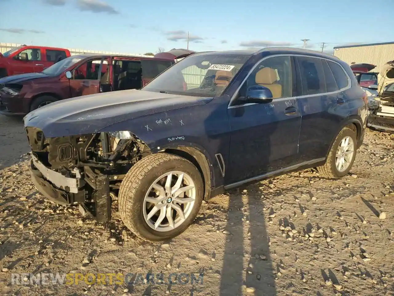 1 Photograph of a damaged car 5UXCR6C59KLL51907 BMW X5 2019