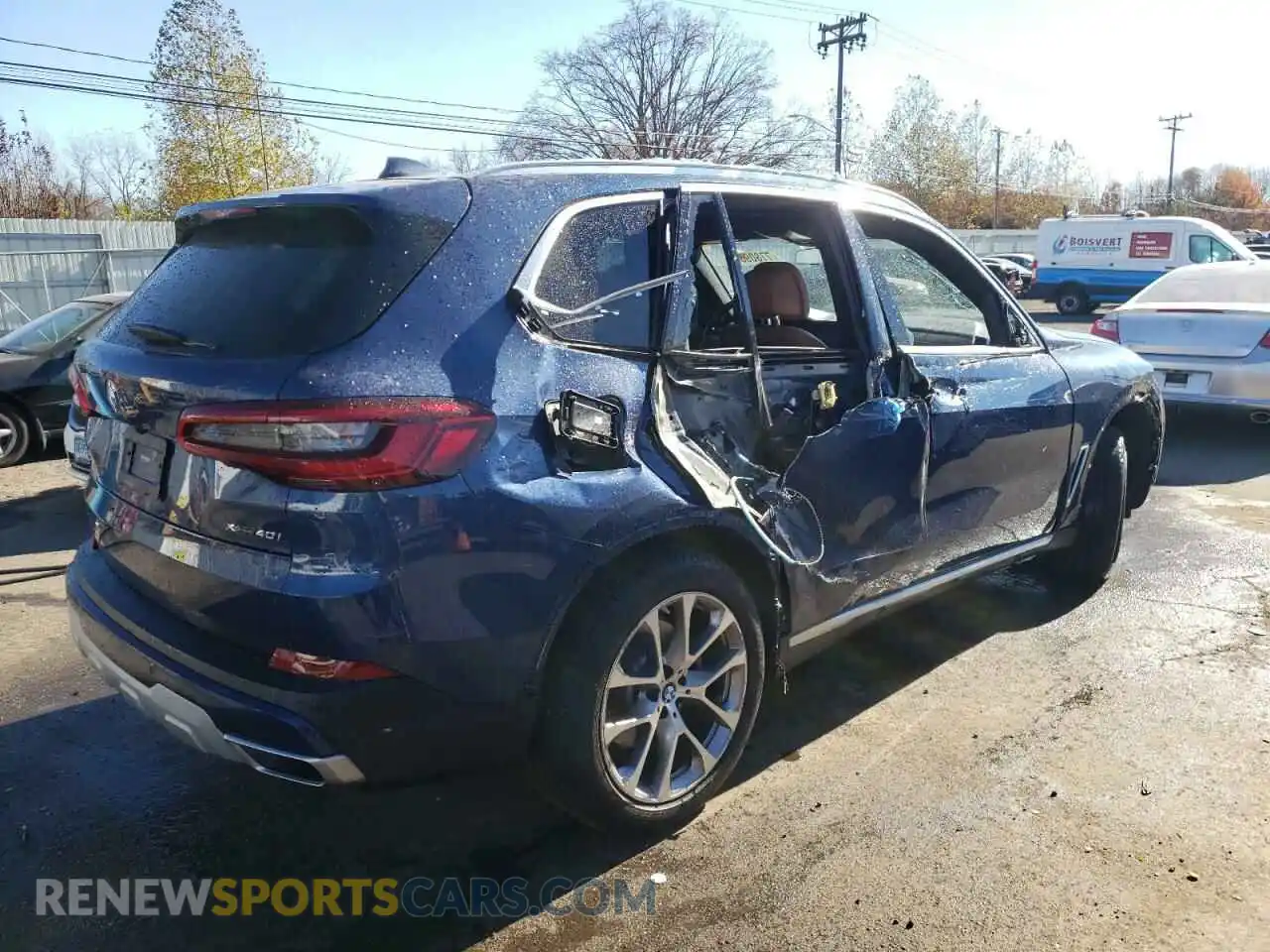 3 fotografías del automóvil dañado 5UXCR6C5XKLB12627 BMW X5 2019