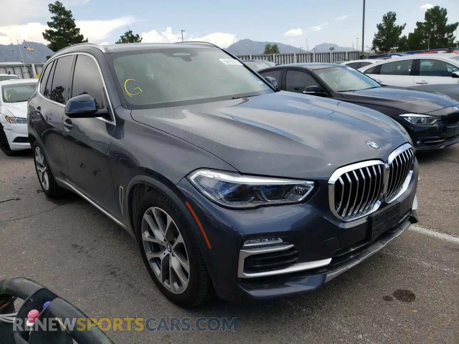 1 Photograph of a damaged car 5UXCR6C5XKLK85237 BMW X5 2019