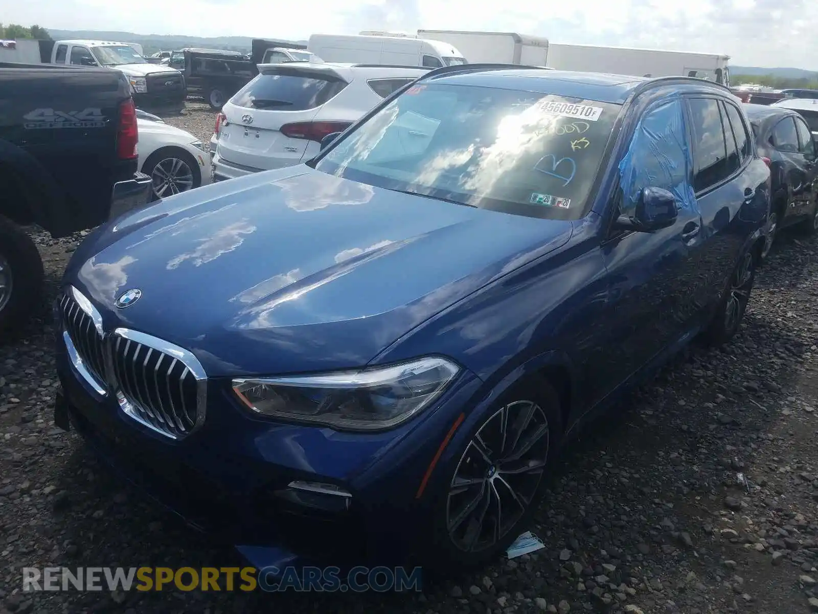 2 Photograph of a damaged car 5UXCR6C5XKLL64083 BMW X5 2019
