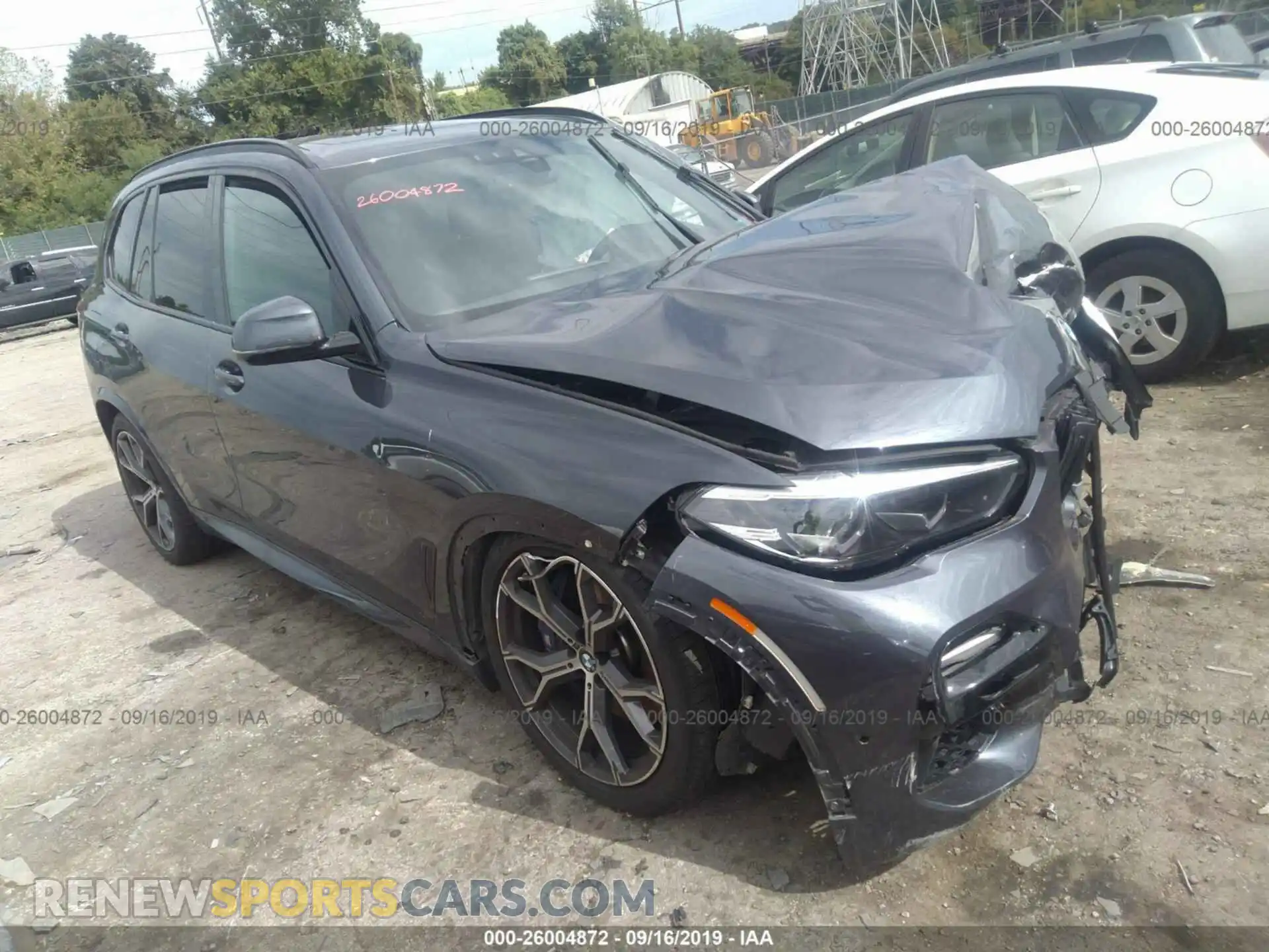 1 Photograph of a damaged car 5UXJU2C50KLN64422 BMW X5 2019