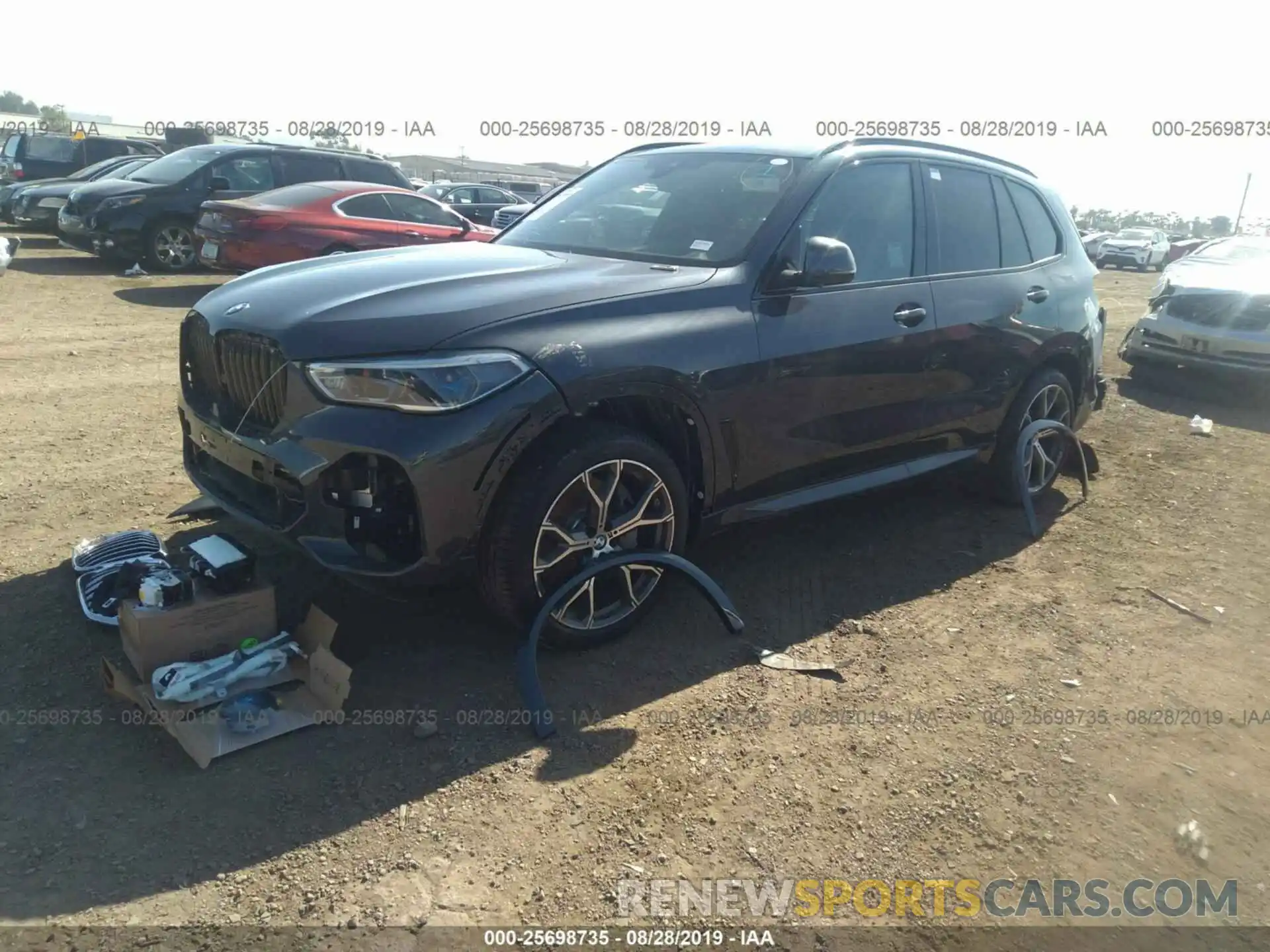 2 Photograph of a damaged car 5UXJU2C50KLN65201 BMW X5 2019