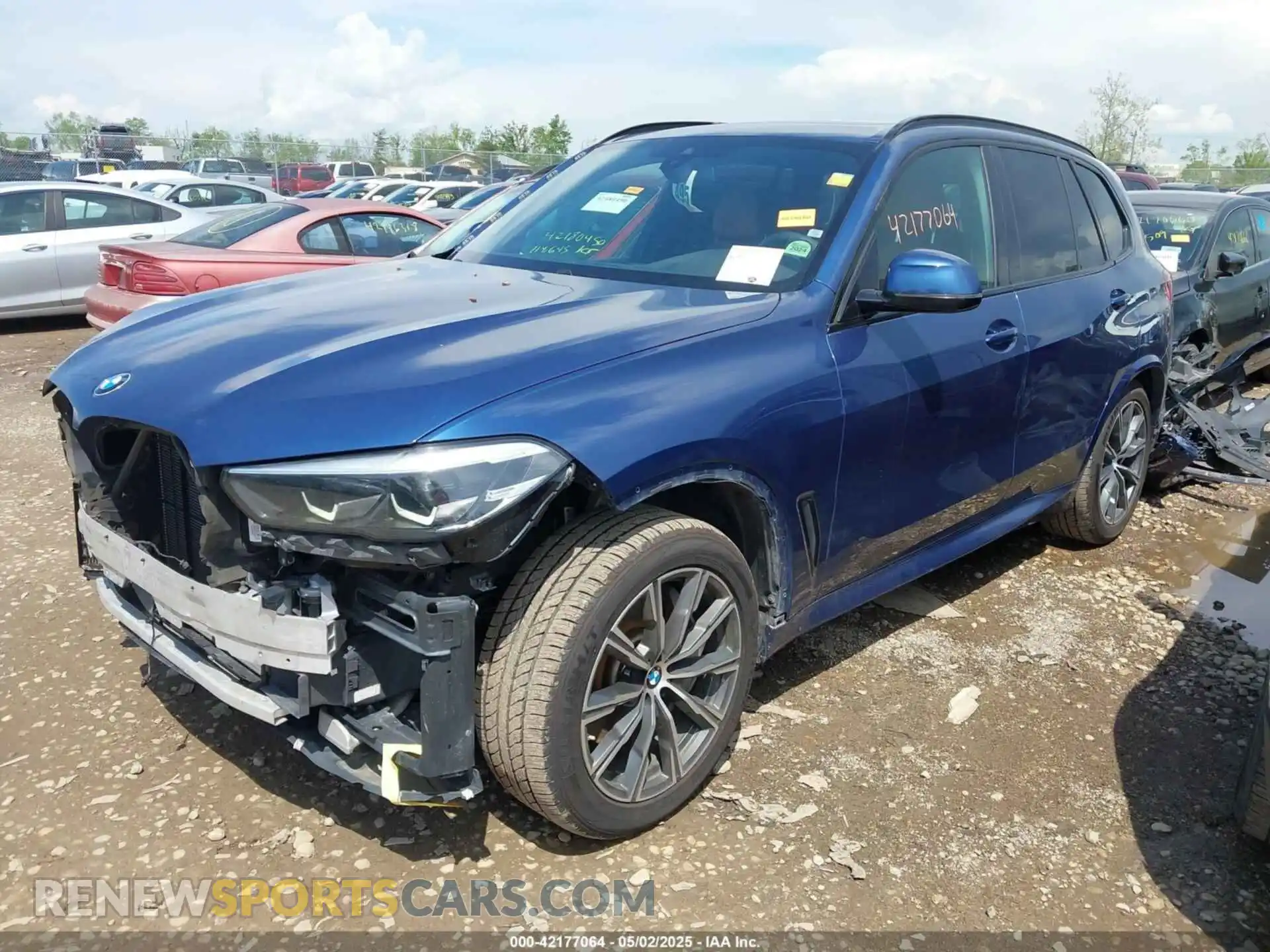 2 Photograph of a damaged car 5UXJU2C55KLN64657 BMW X5 2019