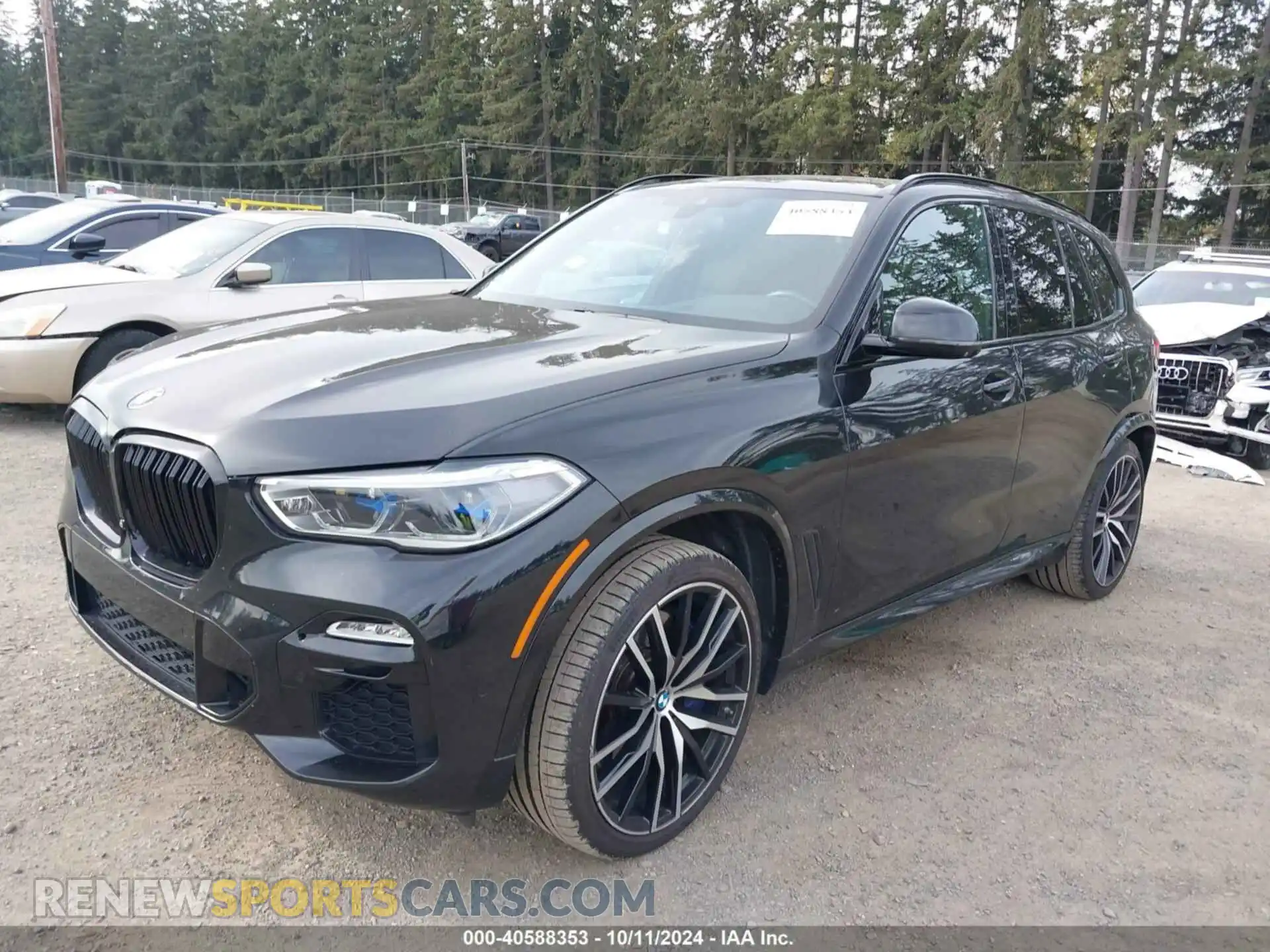 2 Photograph of a damaged car 5UXJU2C56KLN64649 BMW X5 2019