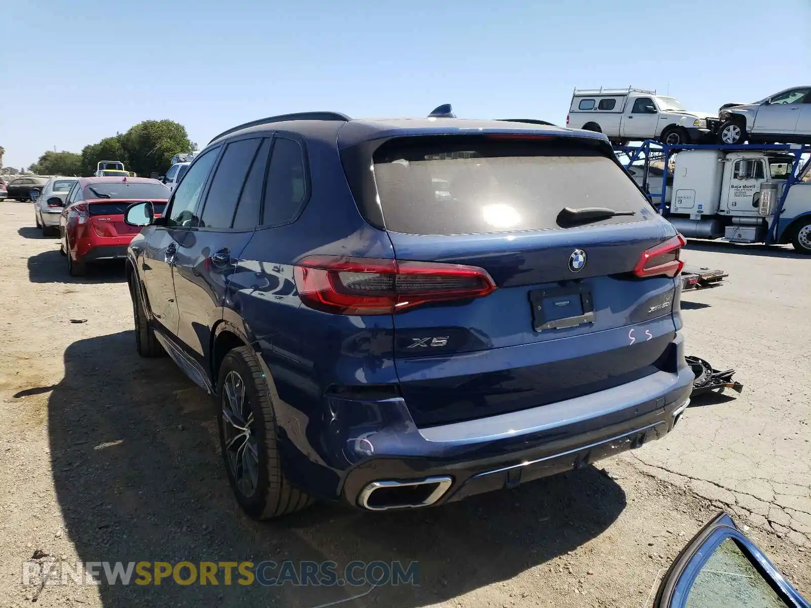 3 Photograph of a damaged car 5UXJU2C58KLN65477 BMW X5 2019