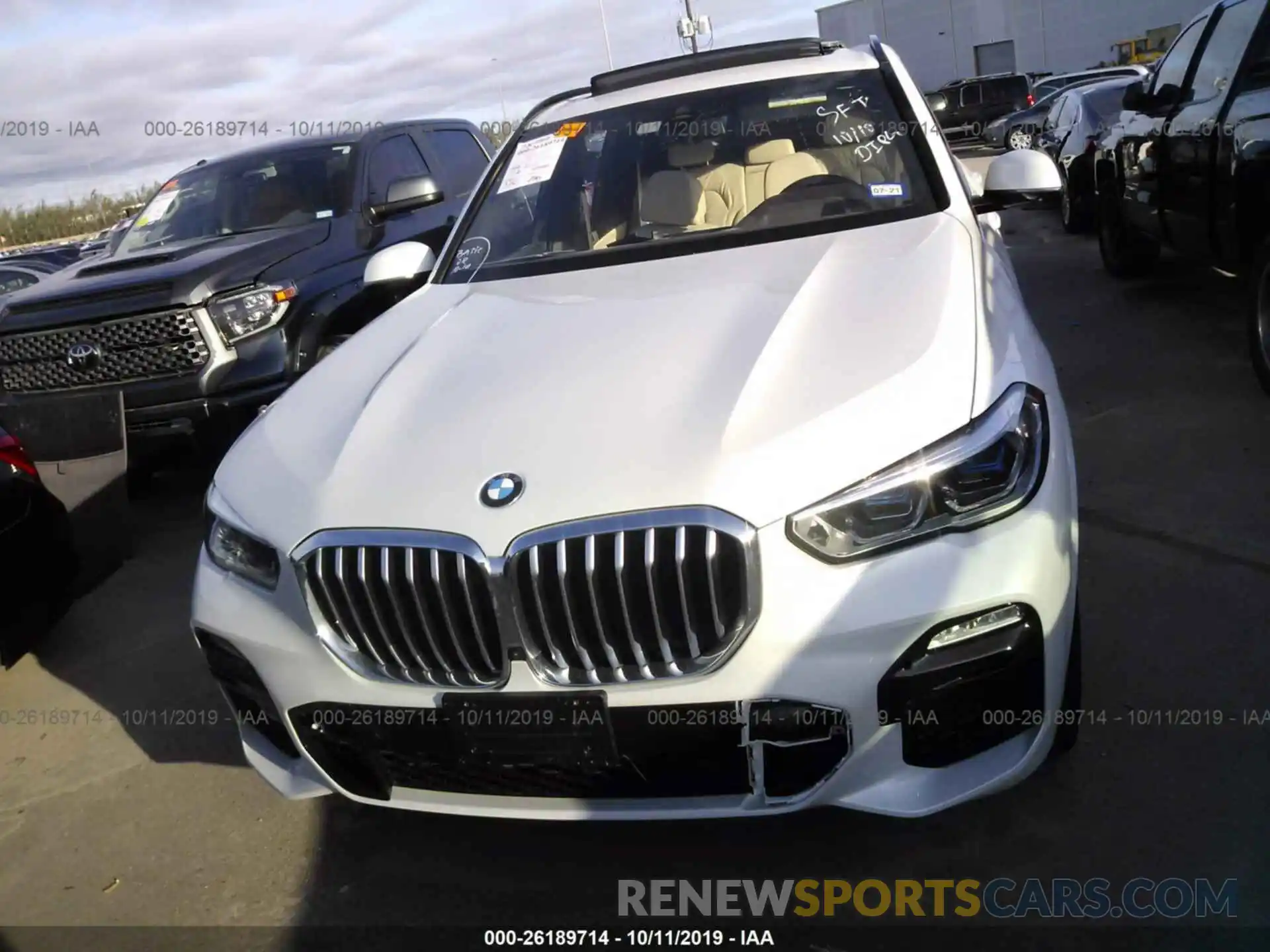 6 Фотография поврежденного автомобиля 5UXJU2C59KLN64046 BMW X5 2019