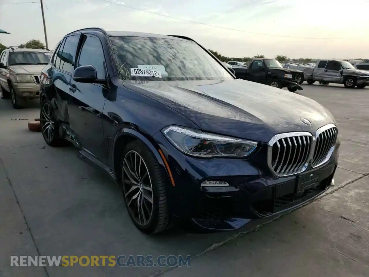 1 Photograph of a damaged car 5UXJU2C5XKLN67313 BMW X5 2019