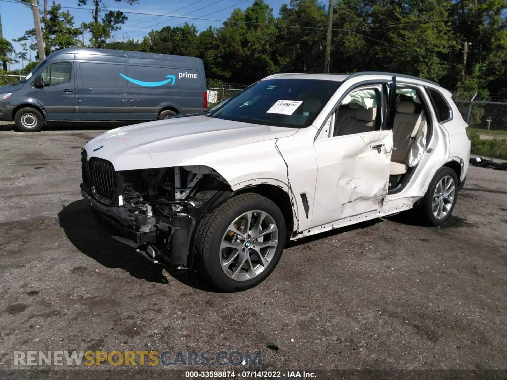 2 Photograph of a damaged car 5UXCR4C00L9C39703 BMW X5 2020