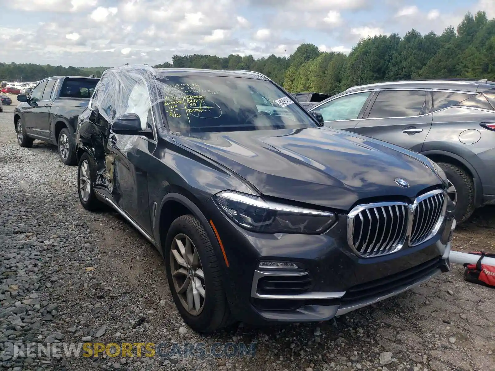 1 Photograph of a damaged car 5UXCR4C00L9C89310 BMW X5 2020