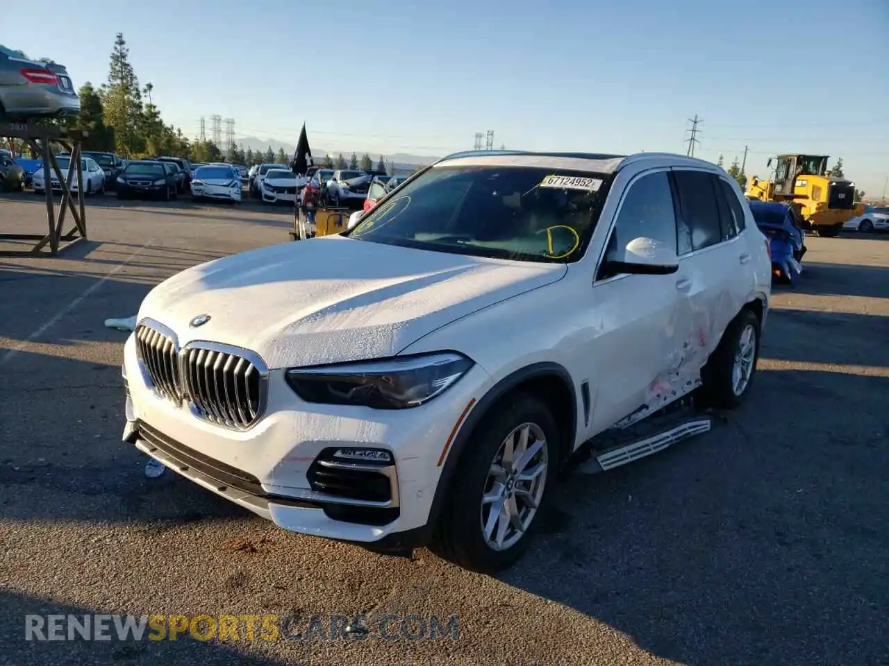 2 Photograph of a damaged car 5UXCR4C01L9C07553 BMW X5 2020