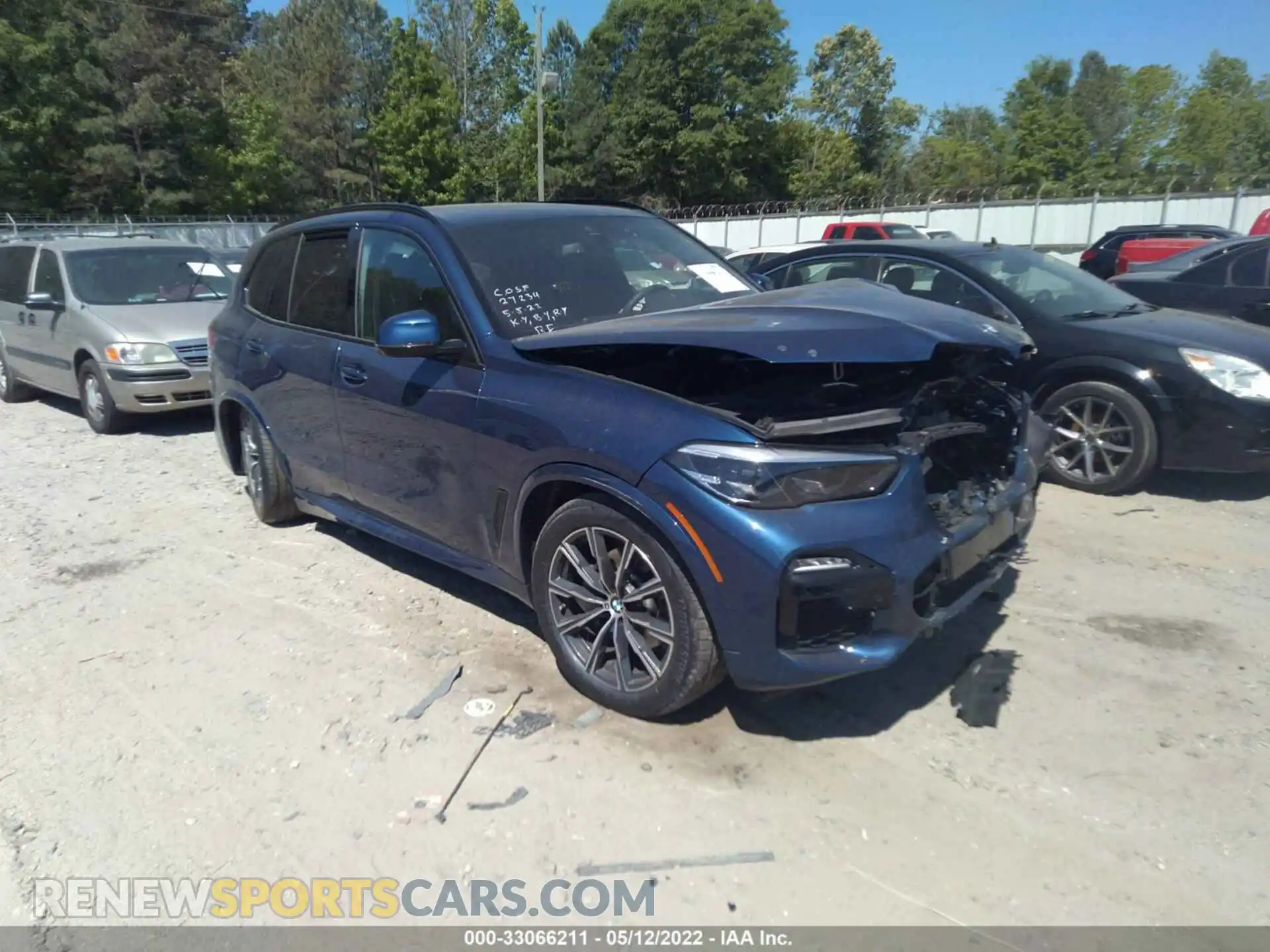 1 fotografías del automóvil dañado 5UXCR4C01L9D01559 BMW X5 2020