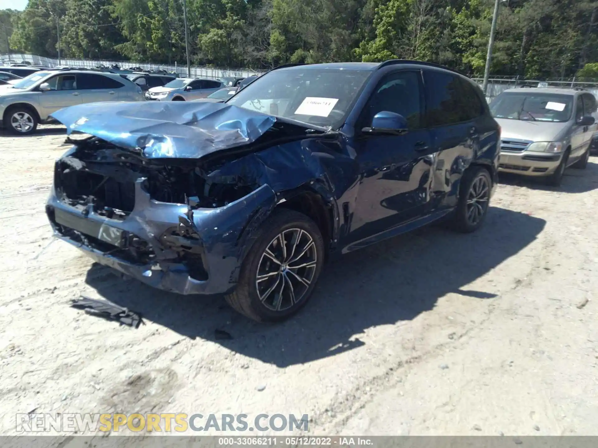 2 fotografías del automóvil dañado 5UXCR4C01L9D01559 BMW X5 2020