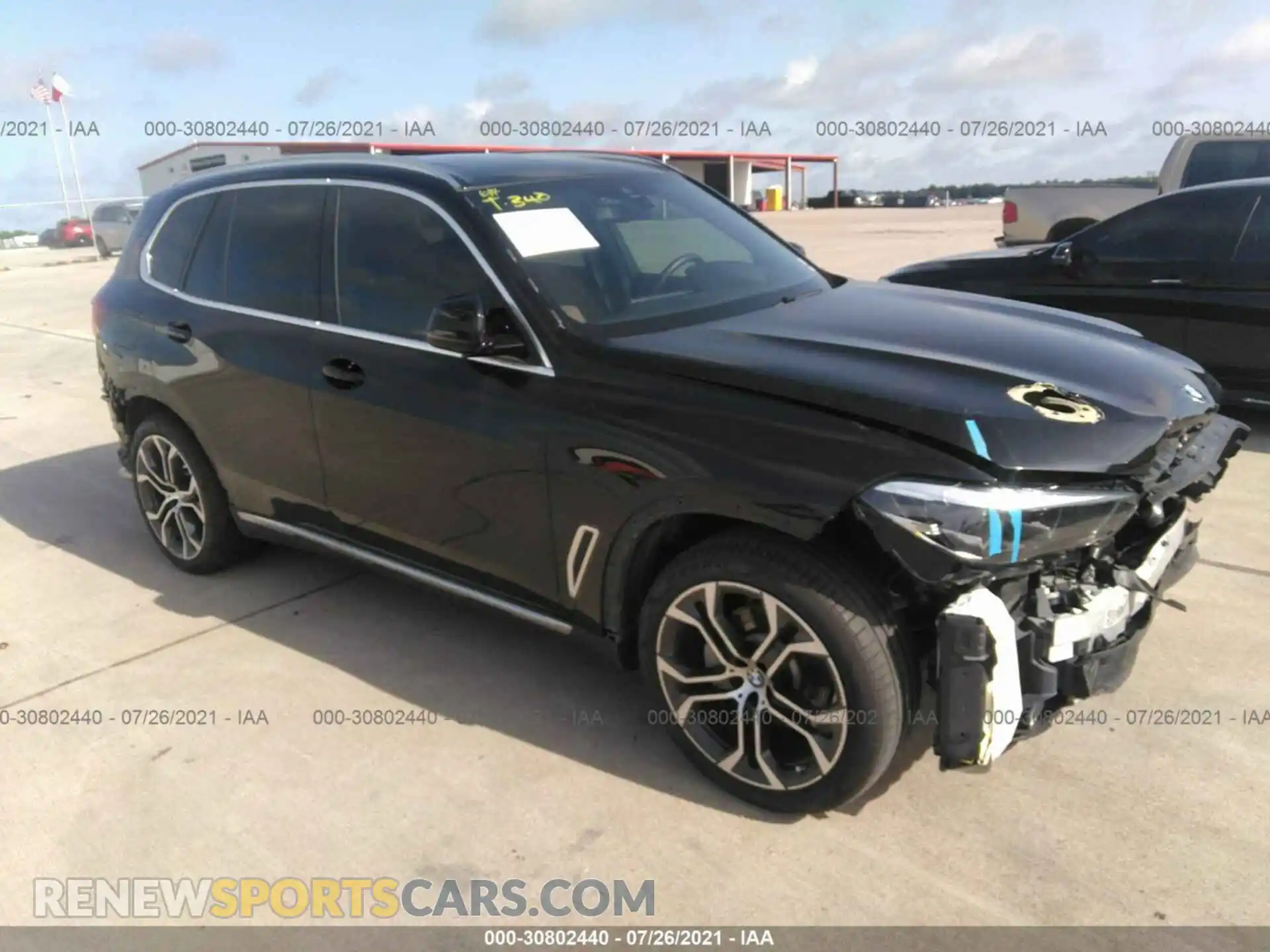 1 Photograph of a damaged car 5UXCR4C02LLW65005 BMW X5 2020