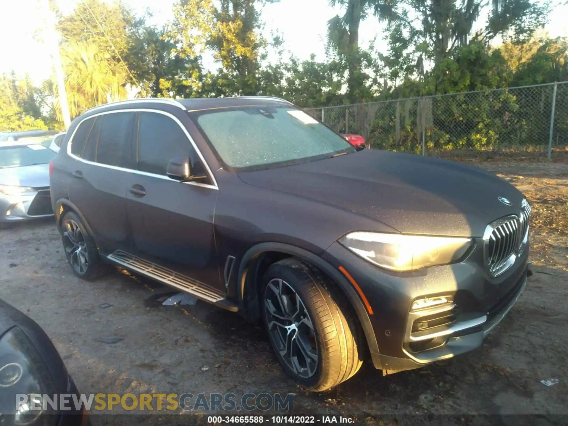1 fotografías del automóvil dañado 5UXCR4C03LLE30812 BMW X5 2020