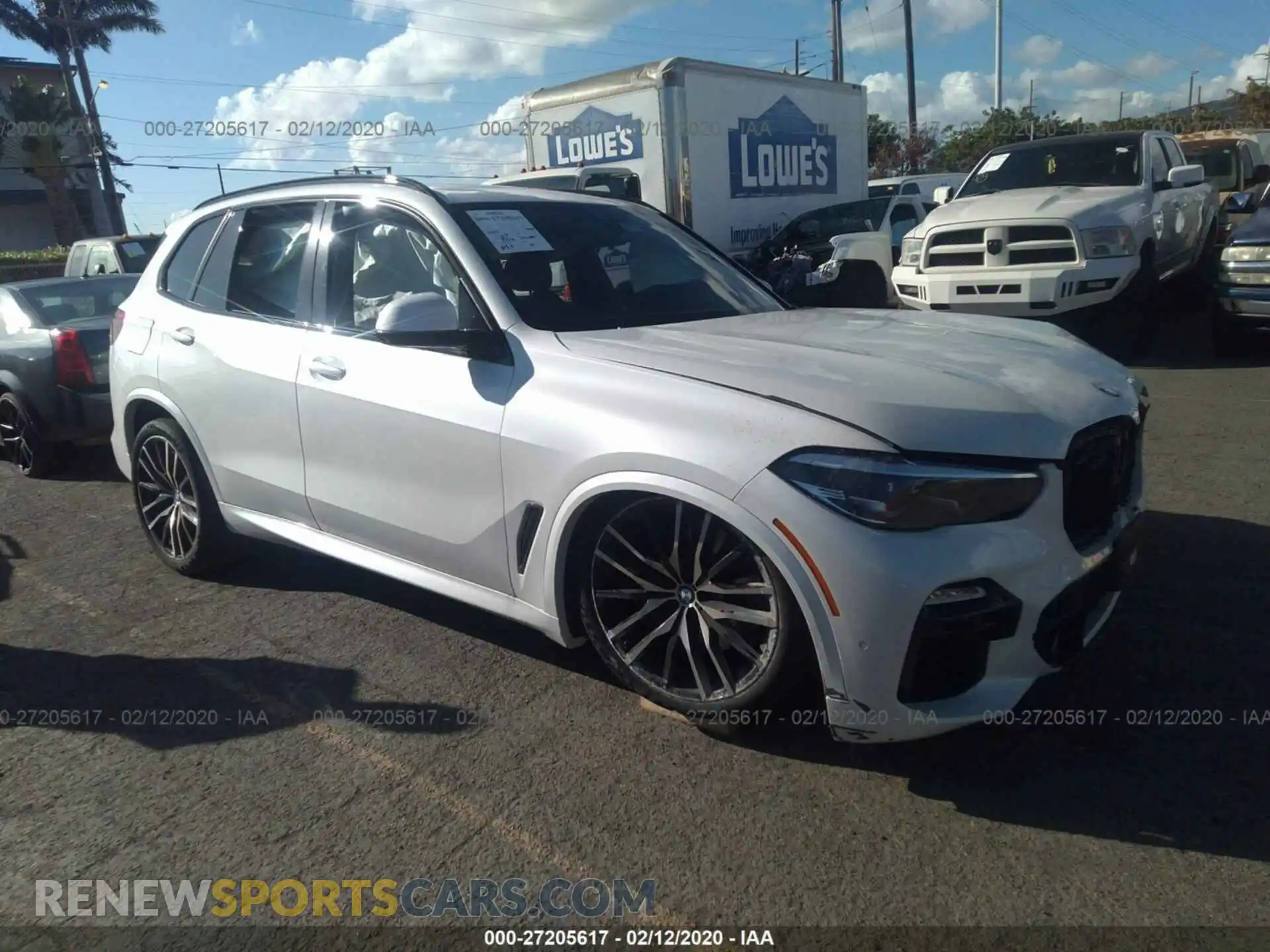 1 Photograph of a damaged car 5UXCR4C04LLW63630 BMW X5 2020