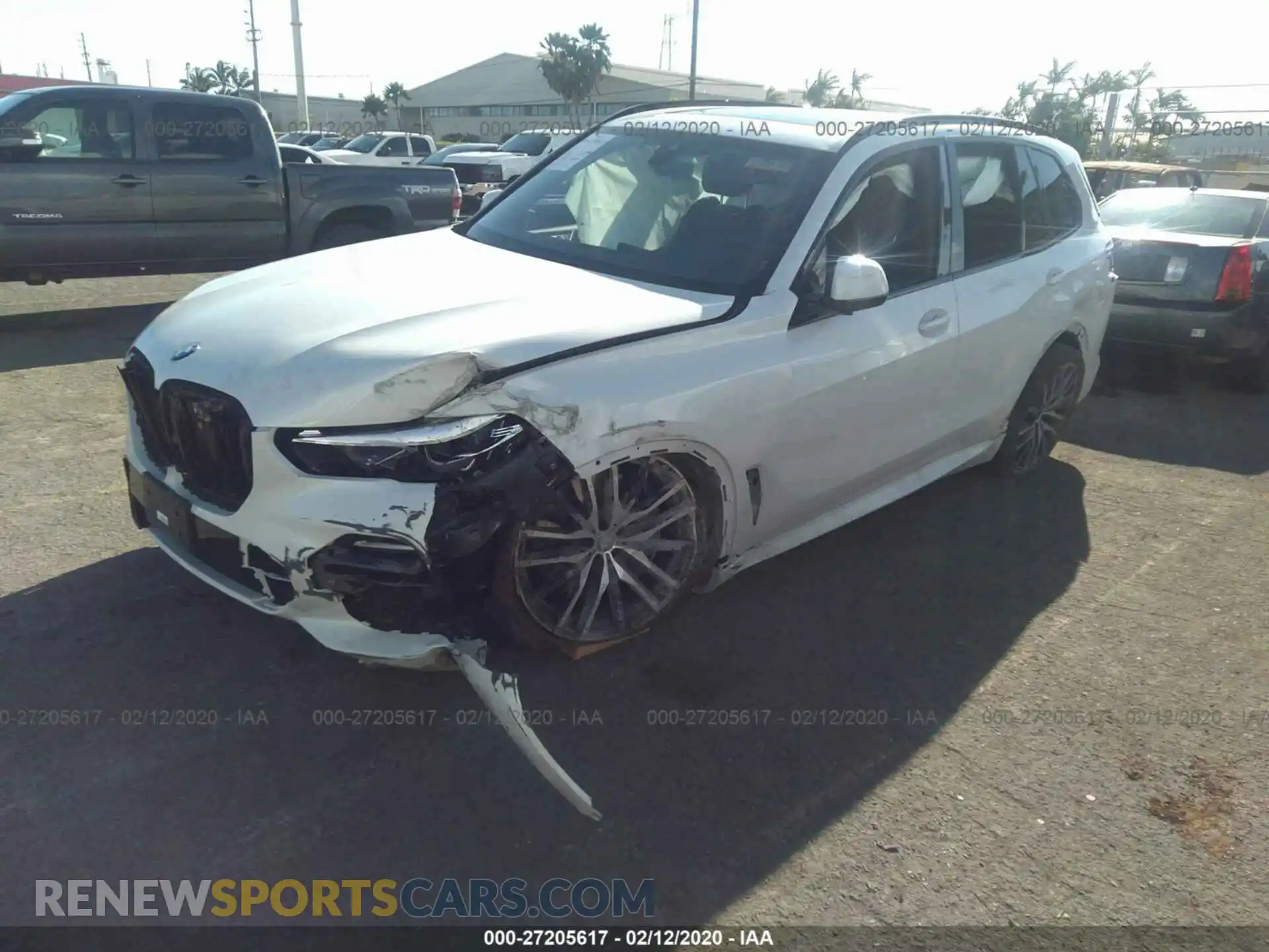 2 Photograph of a damaged car 5UXCR4C04LLW63630 BMW X5 2020
