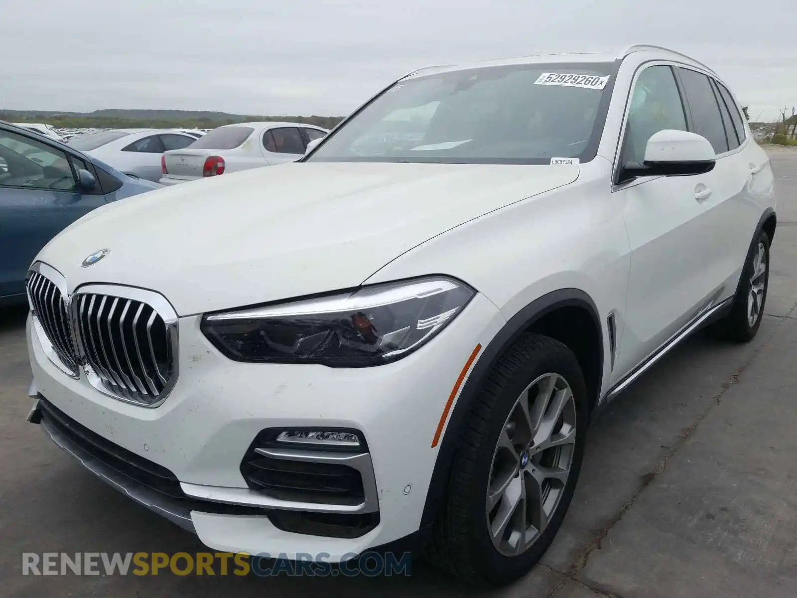 2 fotografías del automóvil dañado 5UXCR4C05L9C87164 BMW X5 2020