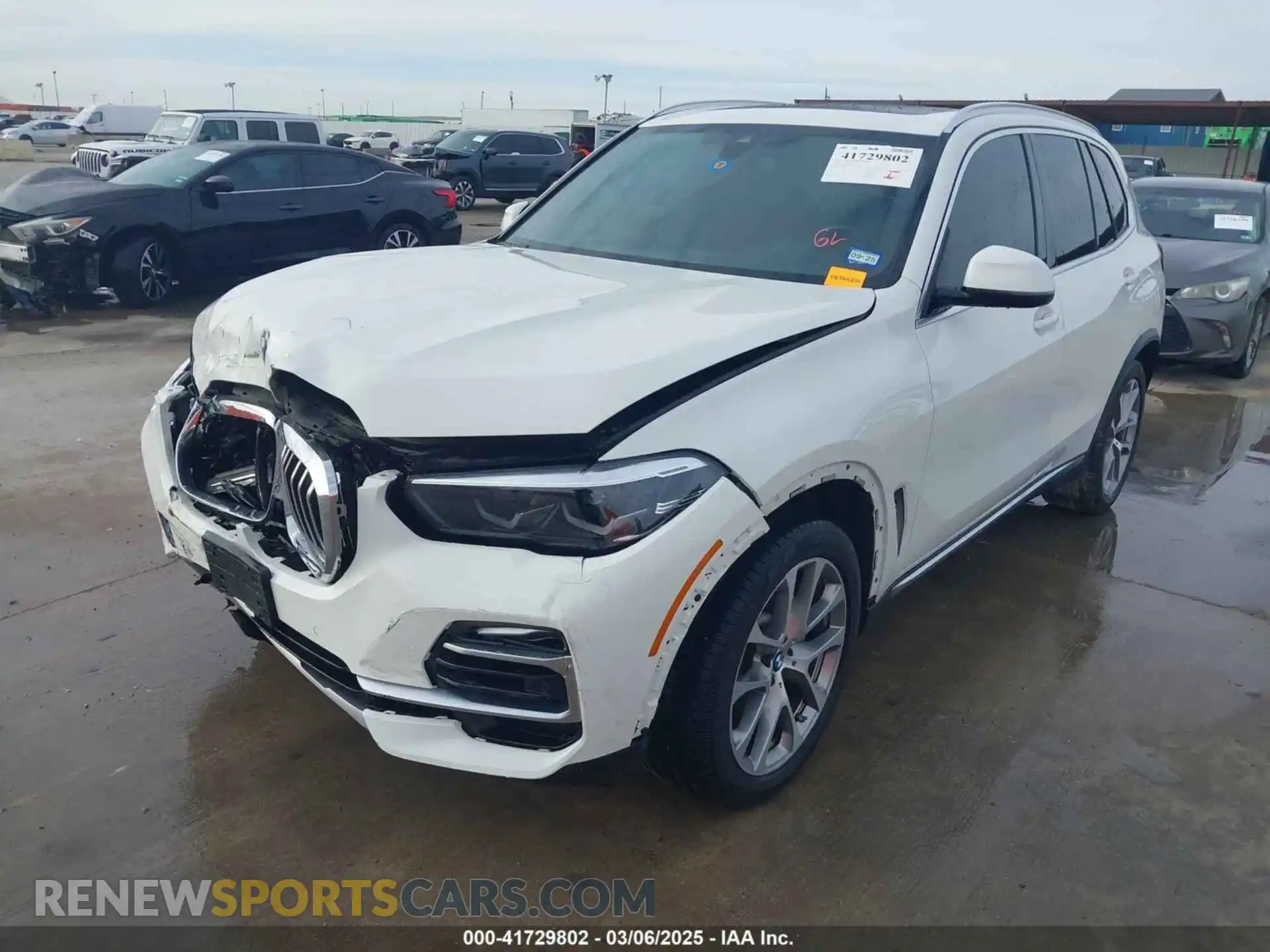 2 Photograph of a damaged car 5UXCR4C07L9C72634 BMW X5 2020