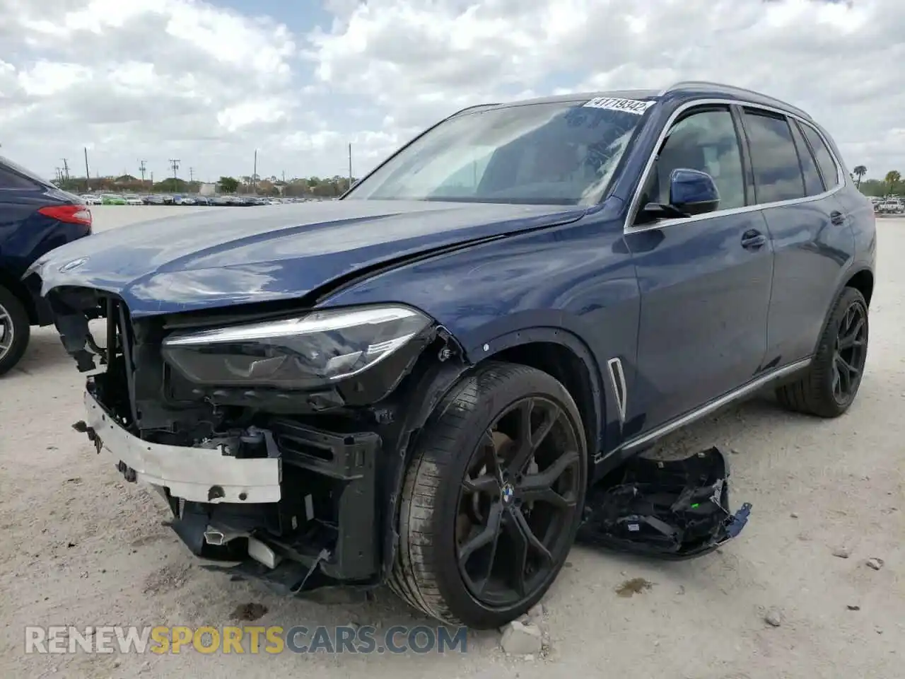 2 fotografías del automóvil dañado 5UXCR4C07L9D38387 BMW X5 2020