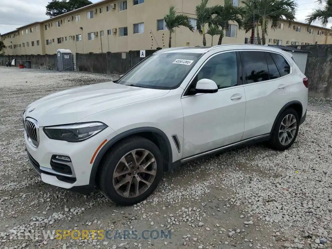 1 Photograph of a damaged car 5UXCR4C07LLT19323 BMW X5 2020