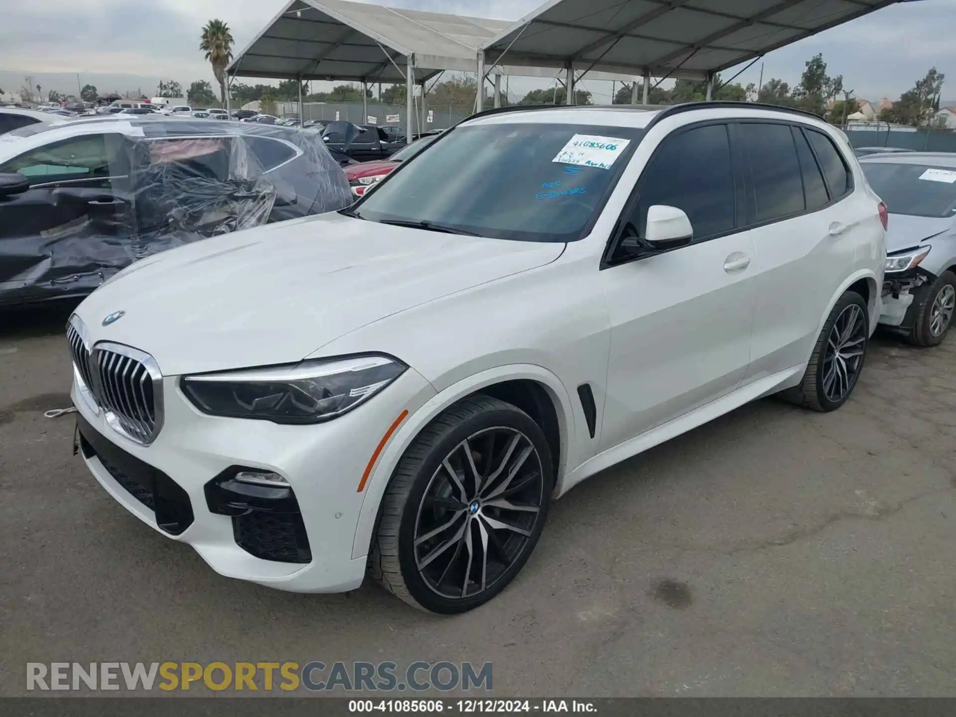 2 Фотография поврежденного автомобиля 5UXCR4C07LLT19600 BMW X5 2020