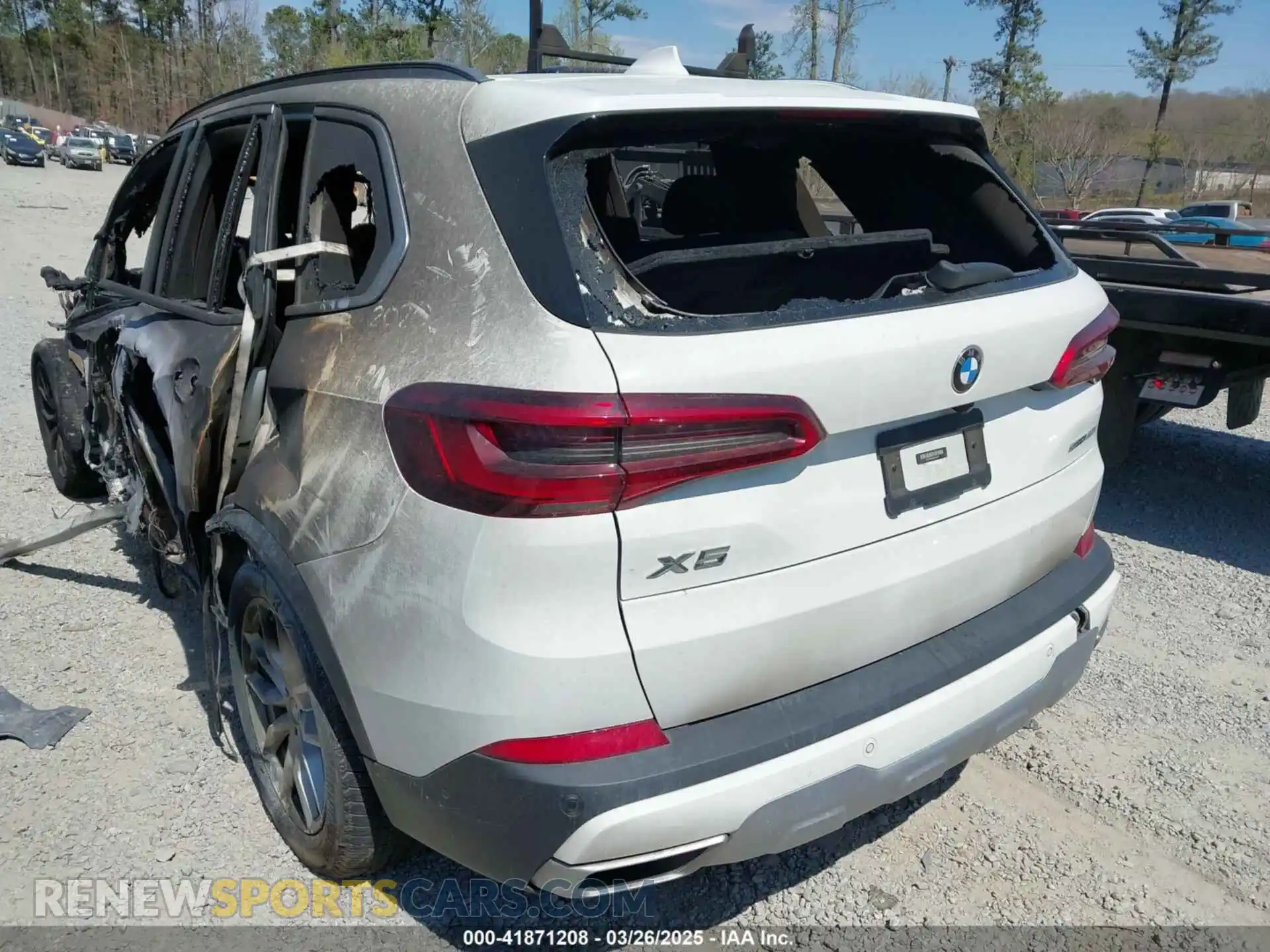 3 fotografías del automóvil dañado 5UXCR4C08L9C07579 BMW X5 2020