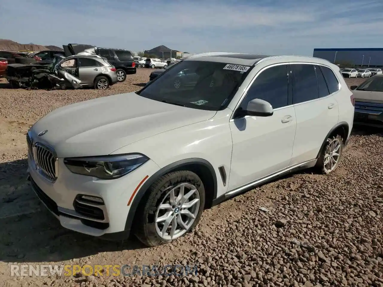 1 Photograph of a damaged car 5UXCR4C08LLW63615 BMW X5 2020