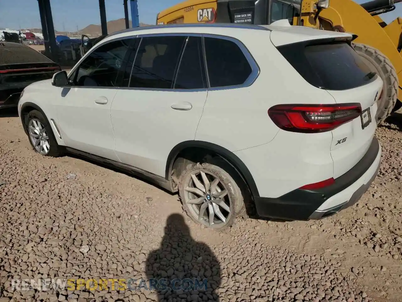 2 Photograph of a damaged car 5UXCR4C08LLW63615 BMW X5 2020