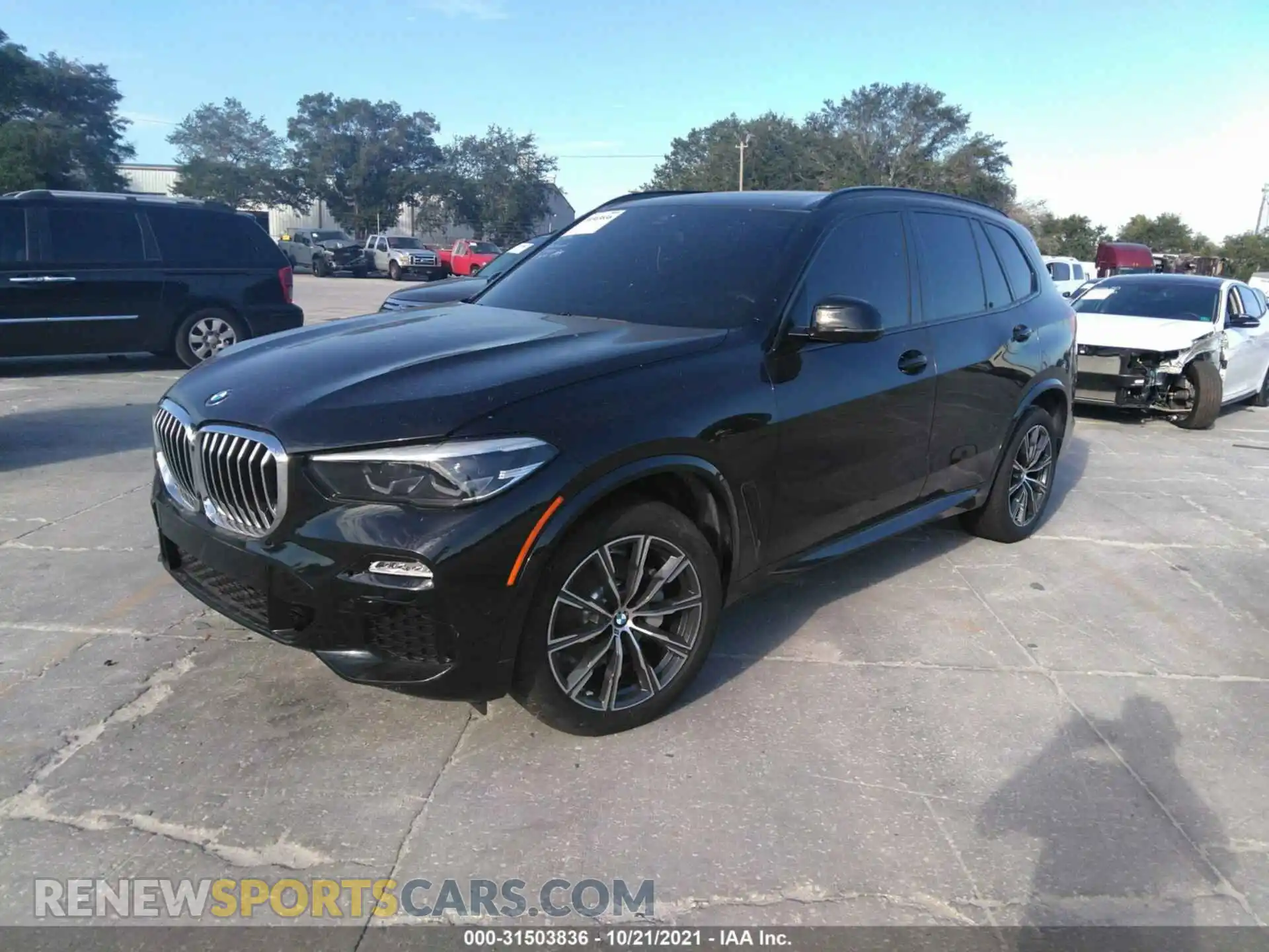 2 Photograph of a damaged car 5UXCR4C08LLW64490 BMW X5 2020