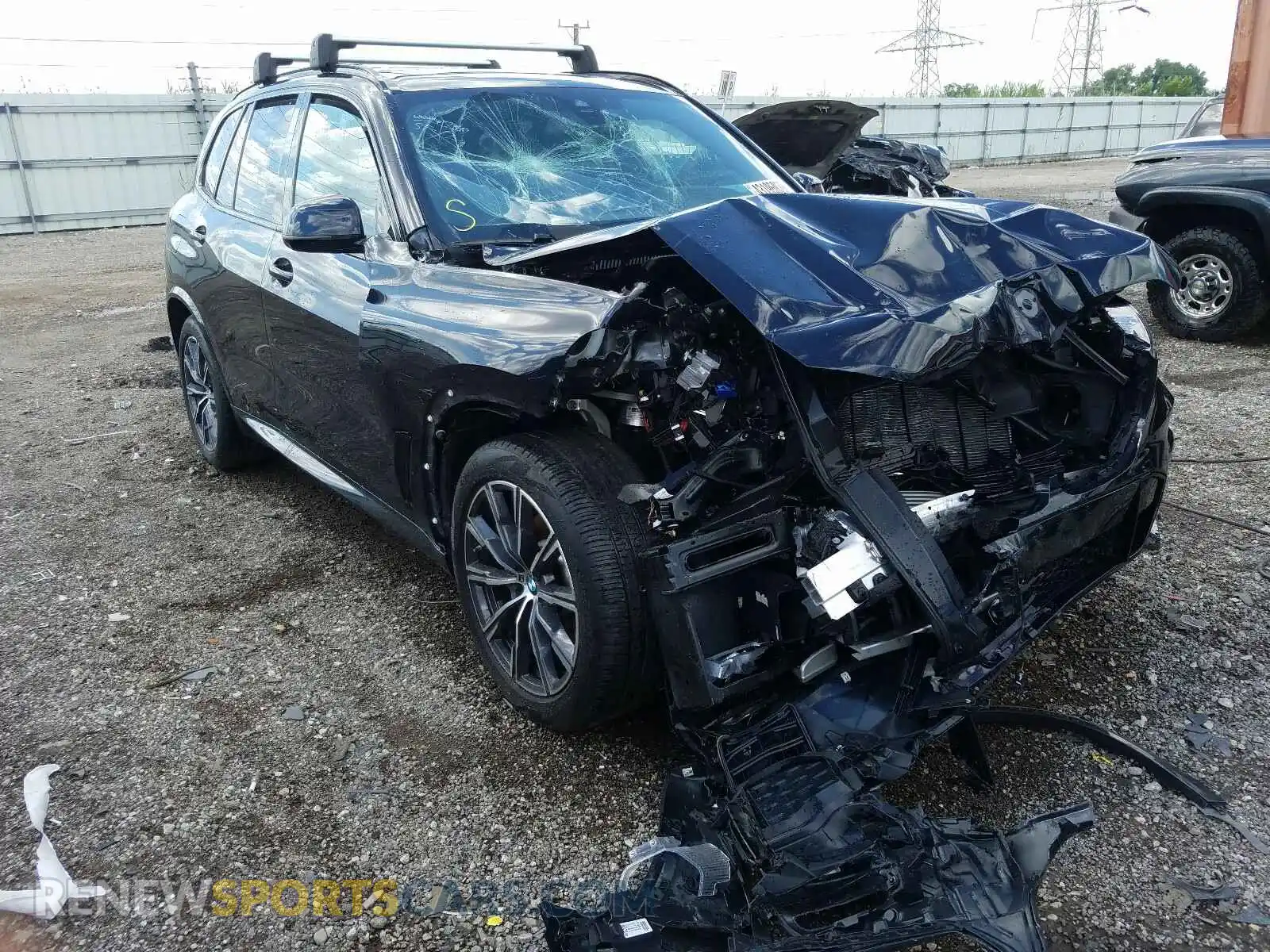 1 Photograph of a damaged car 5UXCR6C00L9B19640 BMW X5 2020