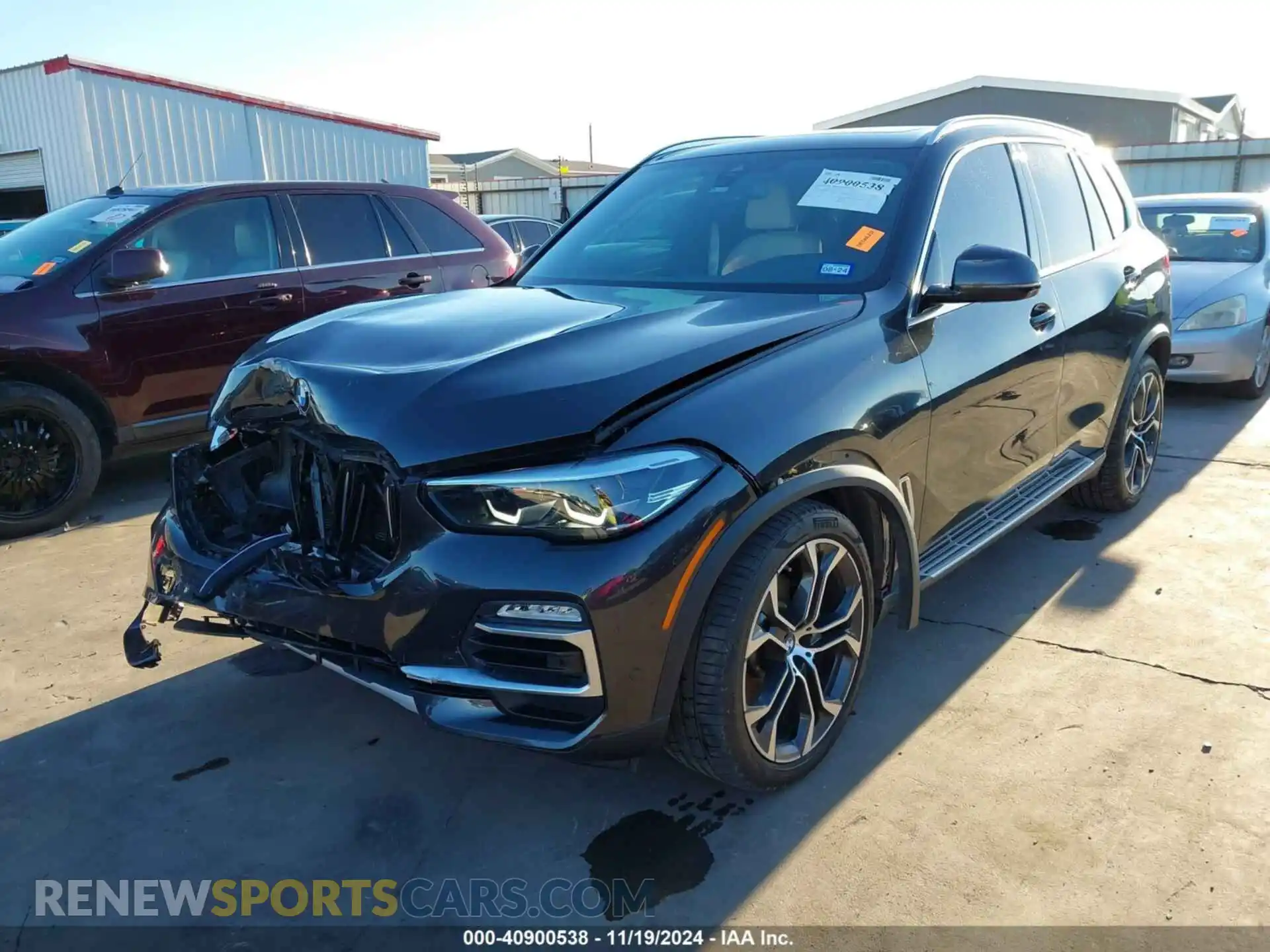 2 Photograph of a damaged car 5UXCR6C00L9D51185 BMW X5 2020