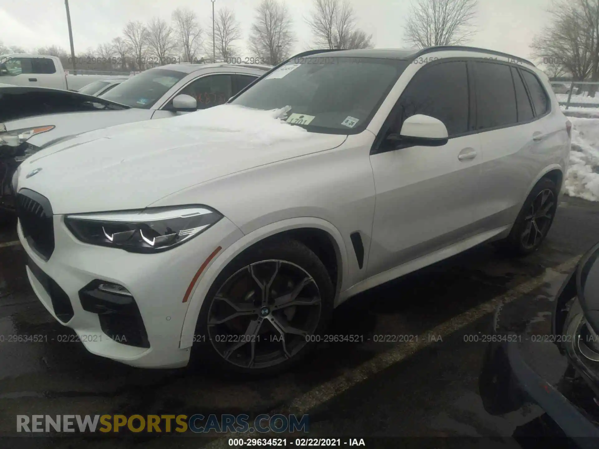 2 Photograph of a damaged car 5UXCR6C01L9C11677 BMW X5 2020