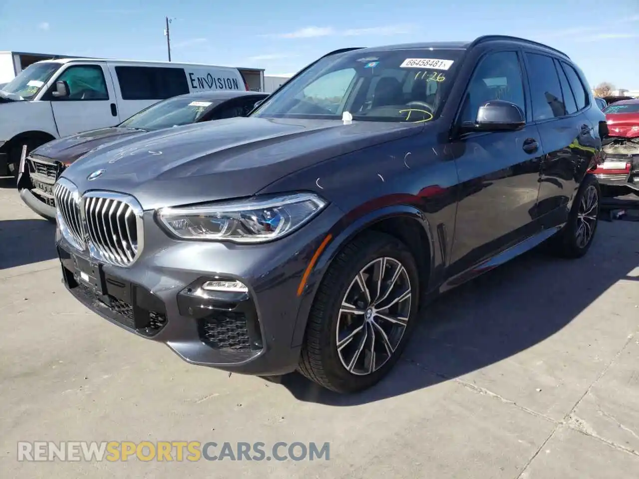 2 fotografías del automóvil dañado 5UXCR6C01L9C12912 BMW X5 2020
