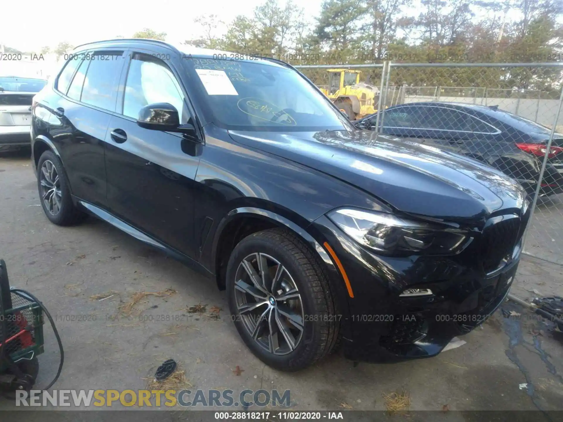 1 Photograph of a damaged car 5UXCR6C01L9D46495 BMW X5 2020