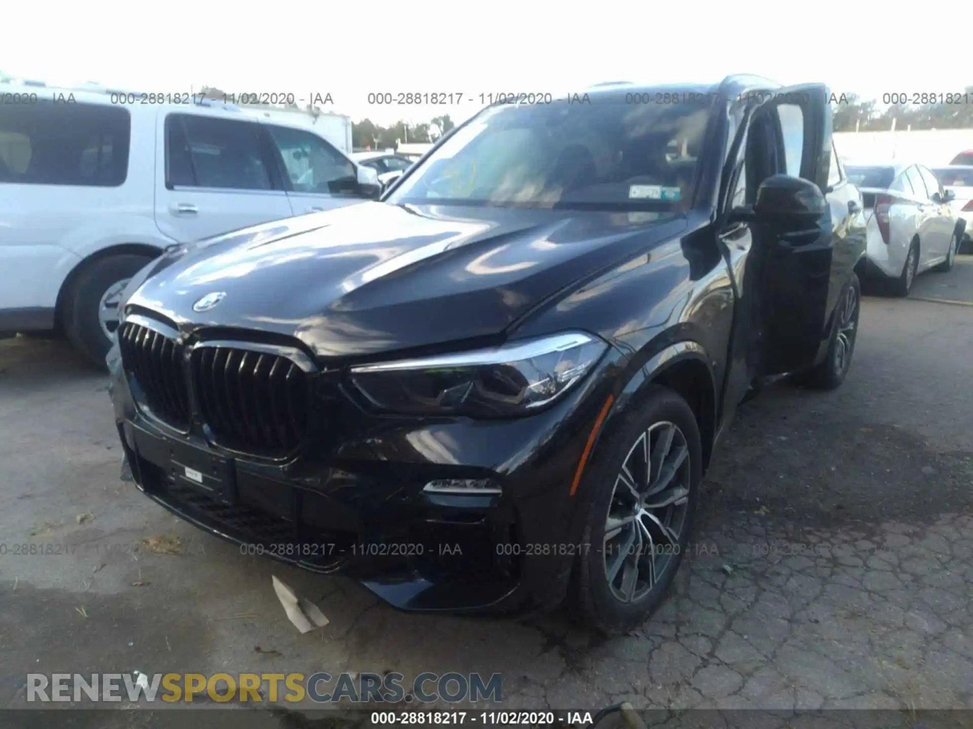 2 Photograph of a damaged car 5UXCR6C01L9D46495 BMW X5 2020