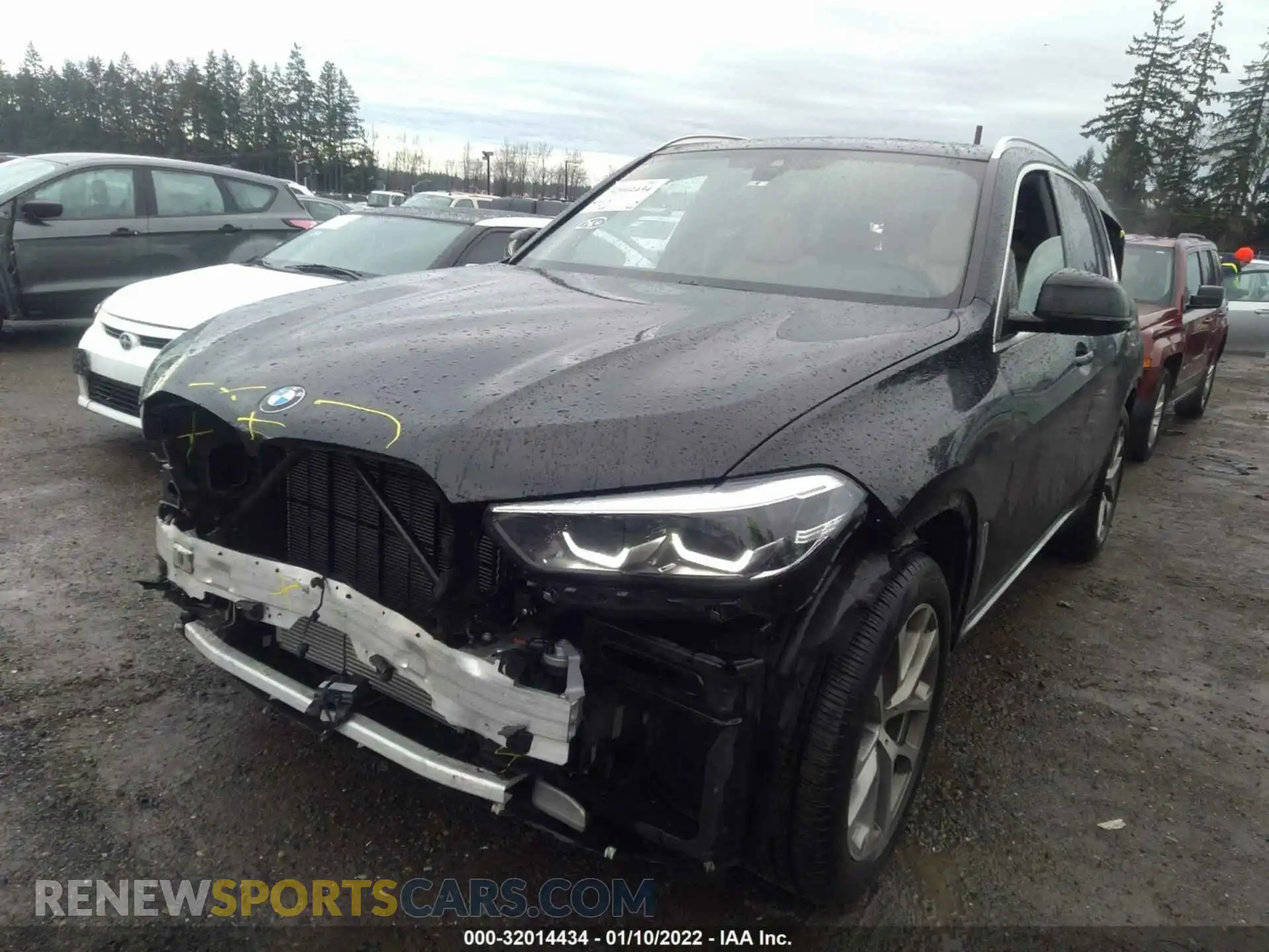 2 Photograph of a damaged car 5UXCR6C03L9B59405 BMW X5 2020