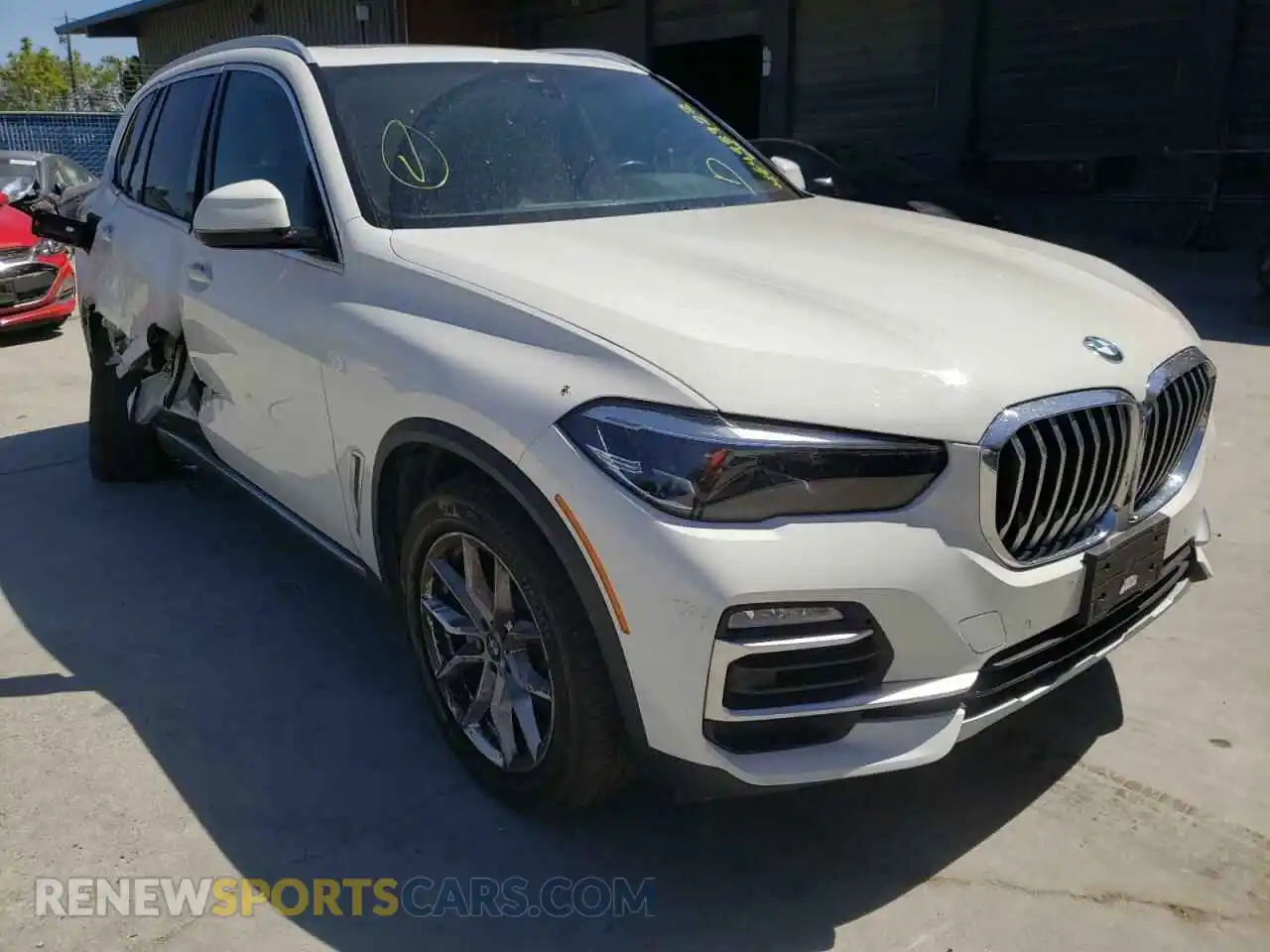 1 Photograph of a damaged car 5UXCR6C03L9C30053 BMW X5 2020