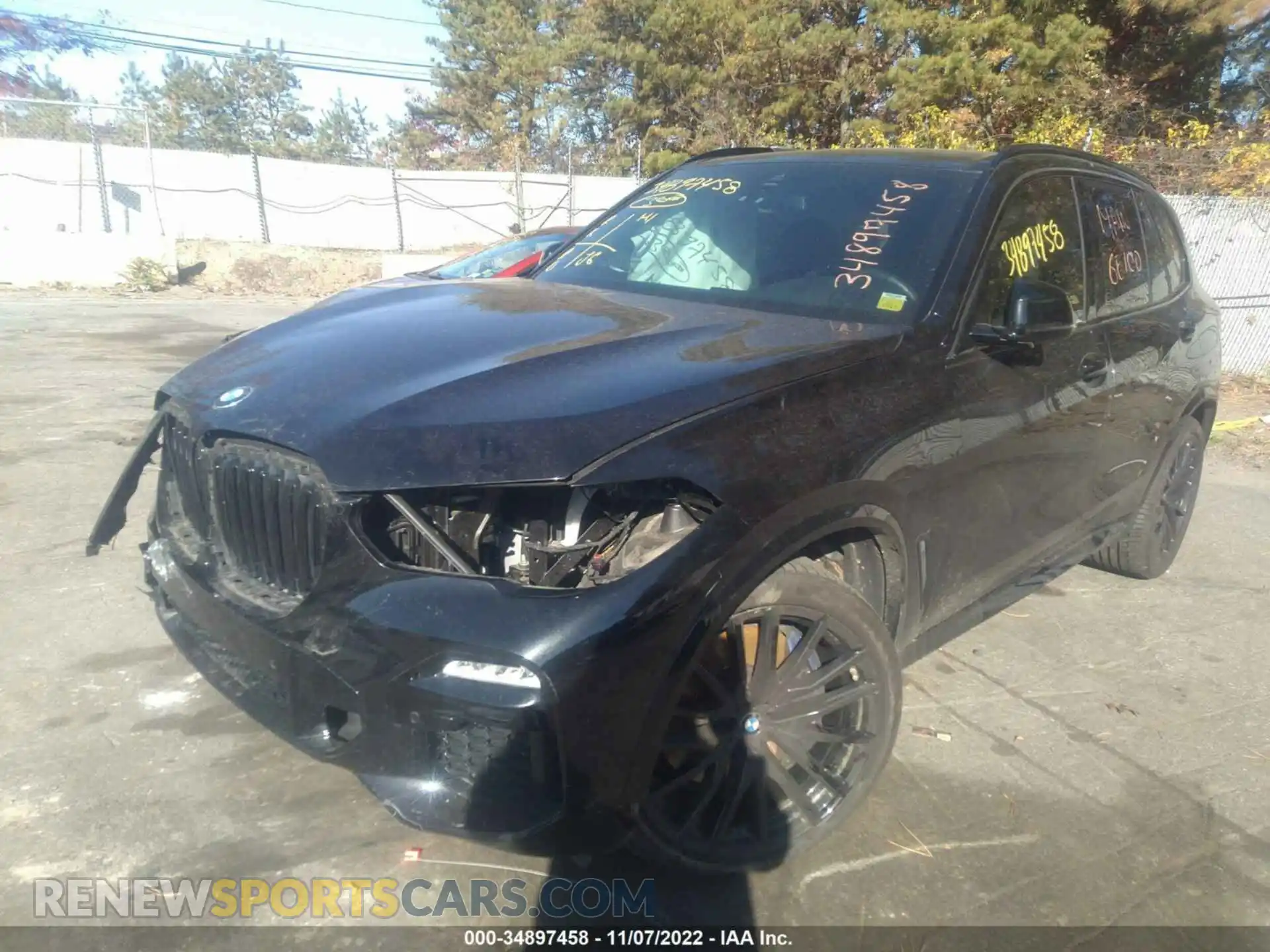2 Photograph of a damaged car 5UXCR6C03L9C65580 BMW X5 2020