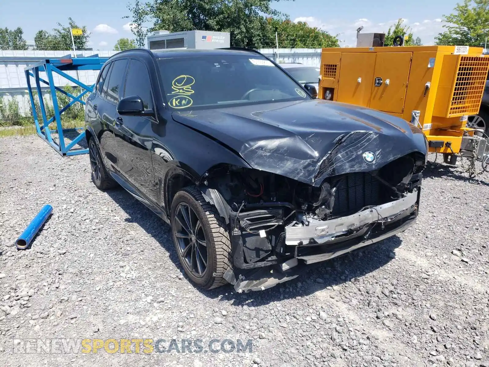 1 Photograph of a damaged car 5UXCR6C03L9C75798 BMW X5 2020