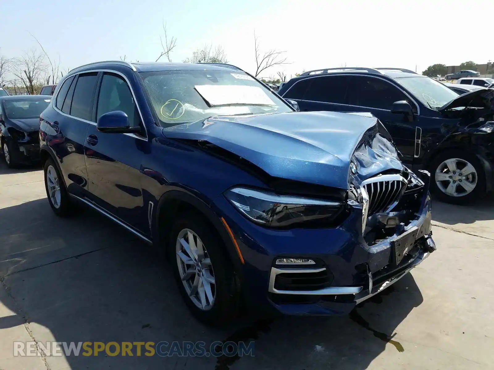 1 Photograph of a damaged car 5UXCR6C04L9B11234 BMW X5 2020