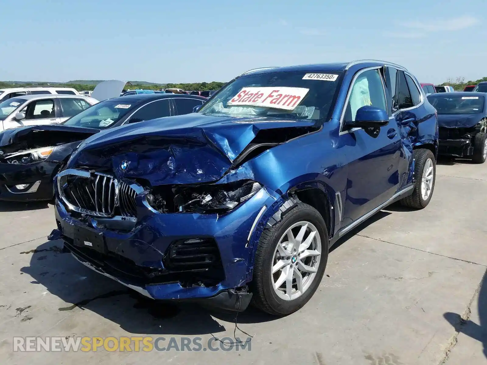 2 Photograph of a damaged car 5UXCR6C04L9B11234 BMW X5 2020