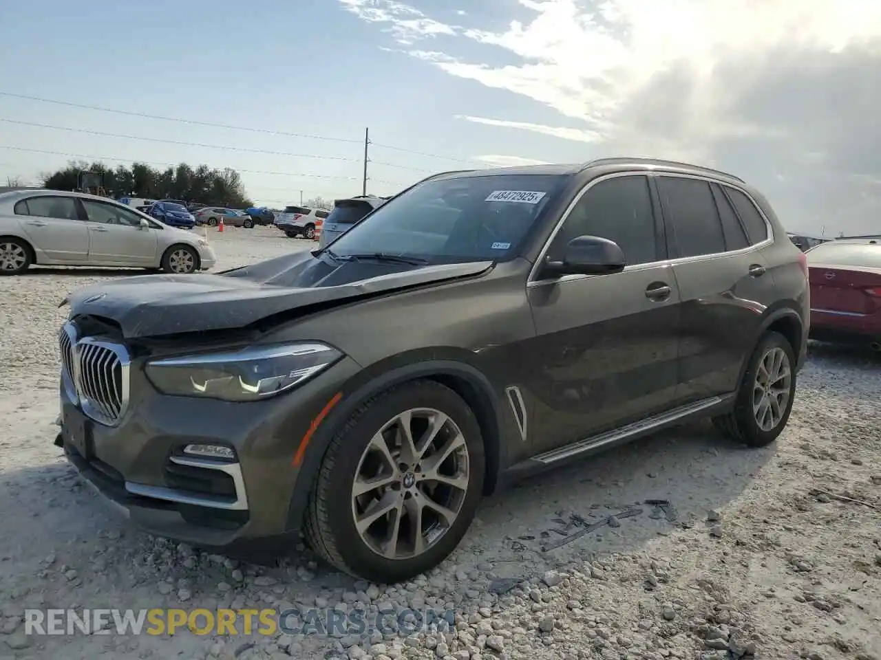 1 Photograph of a damaged car 5UXCR6C04L9B84393 BMW X5 2020