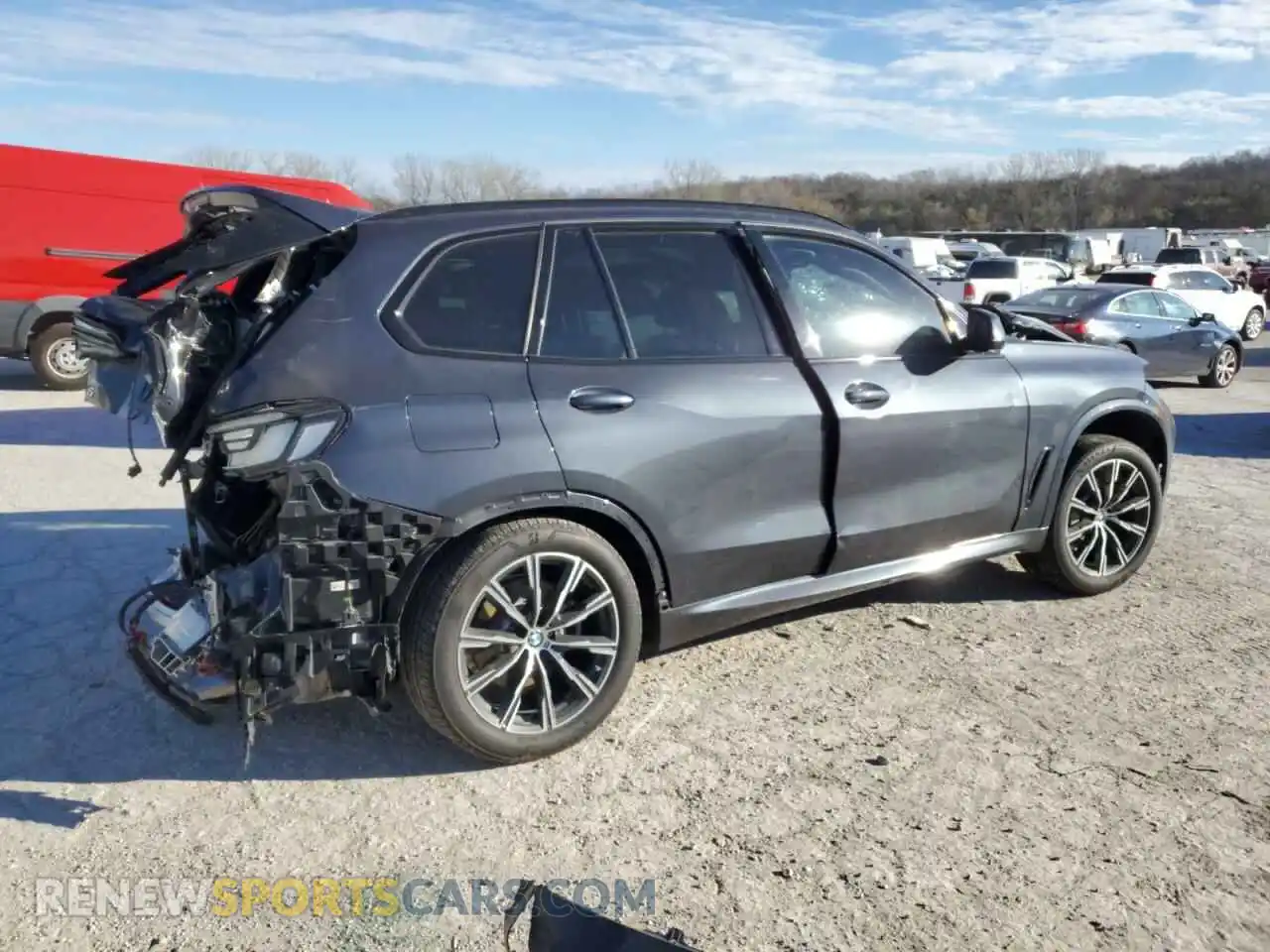 3 fotografías del automóvil dañado 5UXCR6C04L9C45273 BMW X5 2020