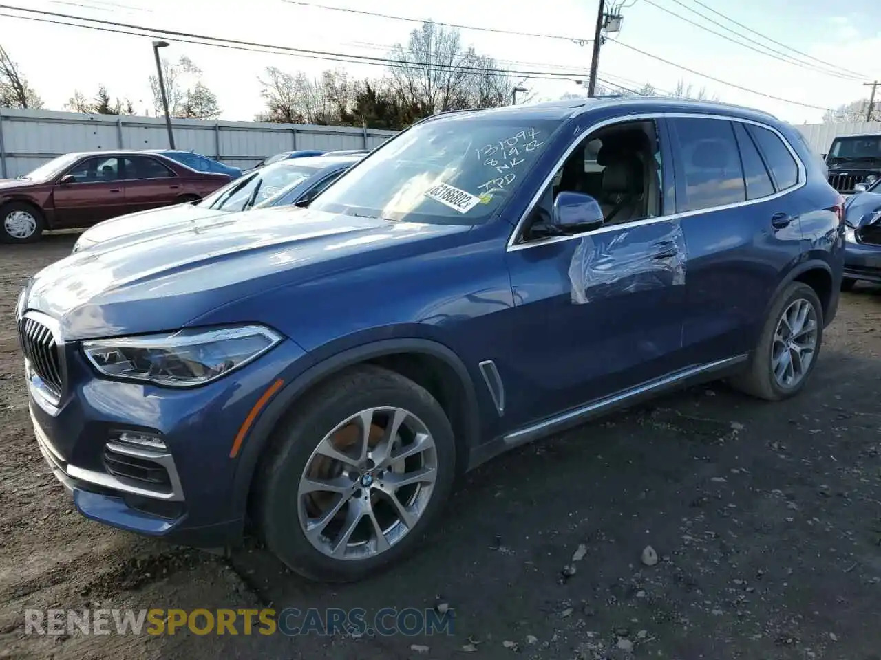1 Photograph of a damaged car 5UXCR6C04L9D66191 BMW X5 2020