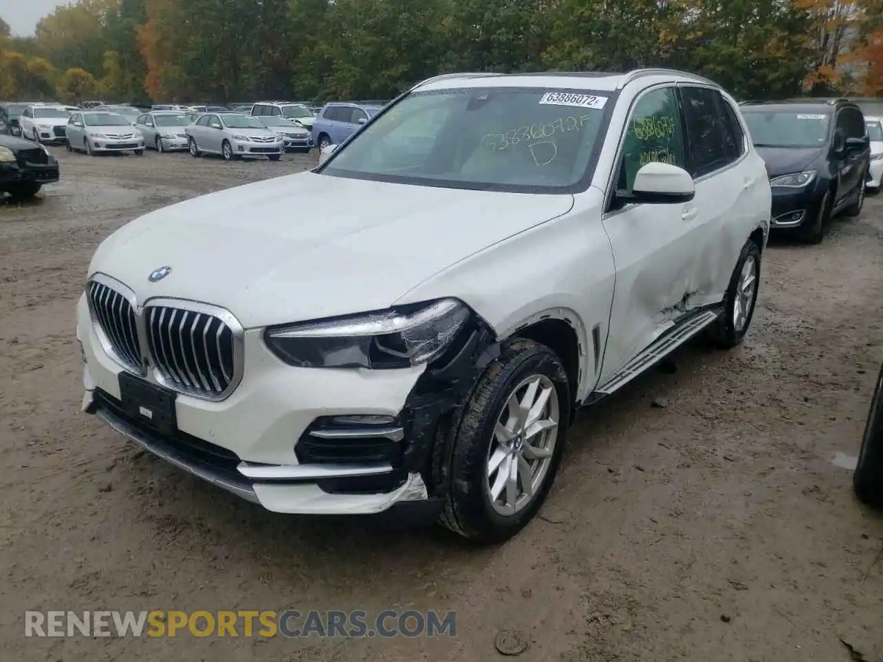 2 Photograph of a damaged car 5UXCR6C04LLL82665 BMW X5 2020