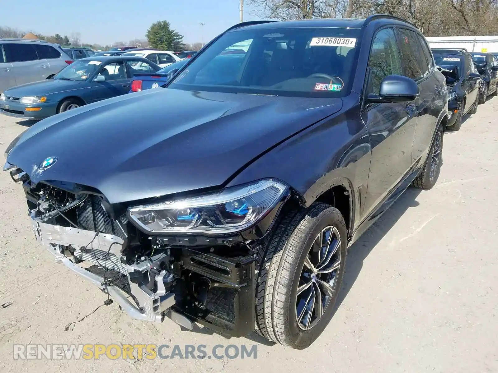 2 Photograph of a damaged car 5UXCR6C06L9B52562 BMW X5 2020