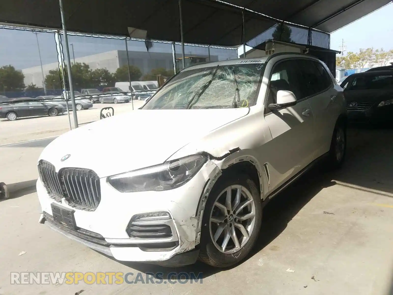 2 Photograph of a damaged car 5UXCR6C07L9B98031 BMW X5 2020
