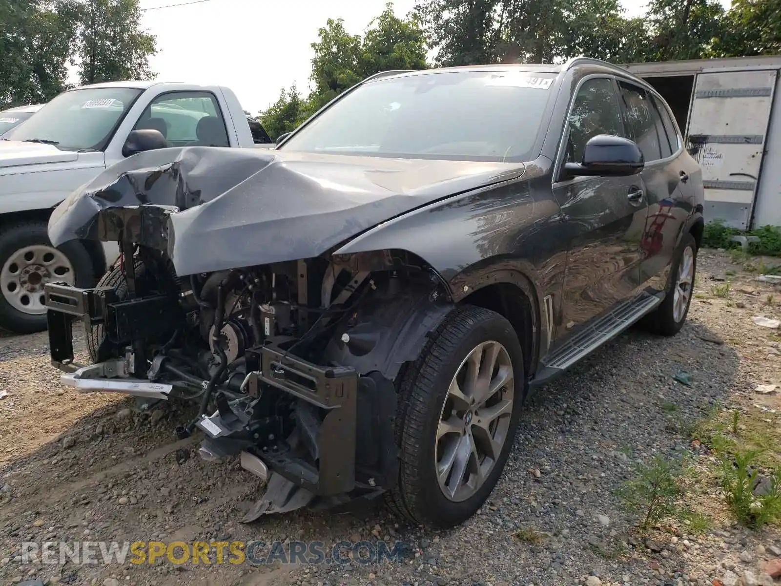 2 Photograph of a damaged car 5UXCR6C07L9C33232 BMW X5 2020