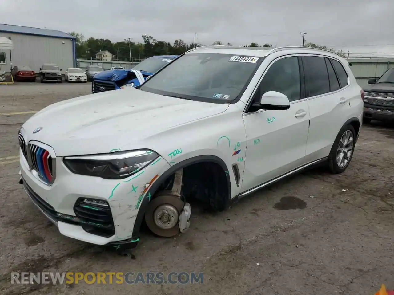 1 Фотография поврежденного автомобиля 5UXCR6C07L9C49429 BMW X5 2020